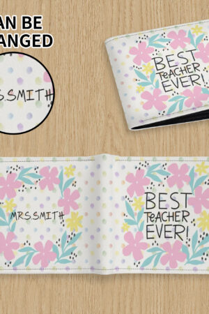 Men's Minimalist PU Leather Wallet Paper Folded Wallet