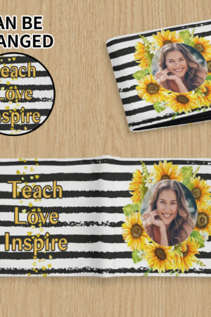 Men's Minimalist PU Leather Wallet Paper Folded Wallet