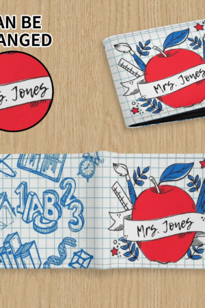 Men's Minimalist PU Leather Wallet Paper Folded Wallet