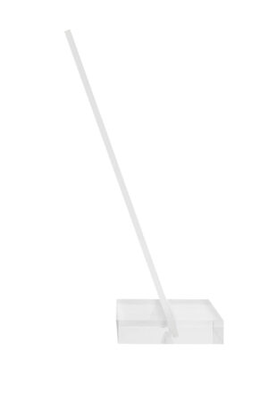 Personalised Name Acrylic Menu Holder Table Signs Stand with Base