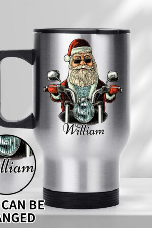 Stainless Steel Travel Coffee Mug (14 oz)