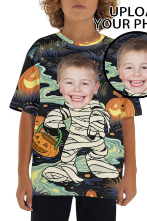 Children's Loose Fit Short Sleeve T-Shirt Pull on Tees