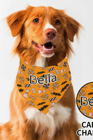 Animal Scarf Pet Adjustable Bandanas for Dogs Cats