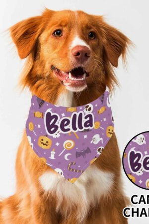 Animal Scarf Pet Adjustable Bandanas for Dogs Cats