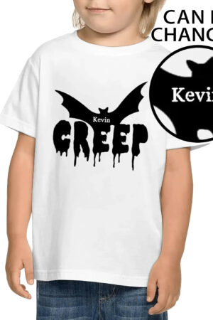 Kids Cotton Front & Back Printing T-Shirt