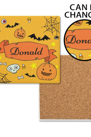 1 Design Square Ceramic Coasters 4 Pcs