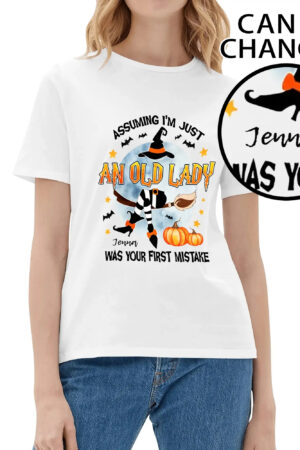 Women's Cotton Front & Back Printing T Shirt