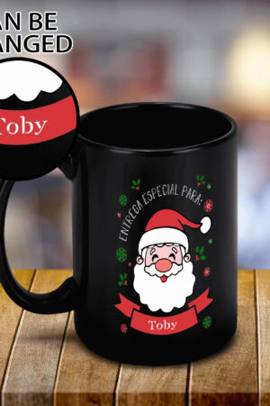 Black Ceramic Mug (15 oz)