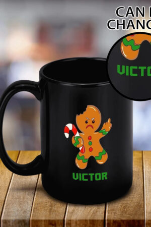 Black Ceramic Mug (15 oz)