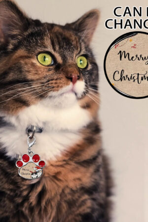 Decor Cat Dog Paw Jewelry Pet Collar Pendants