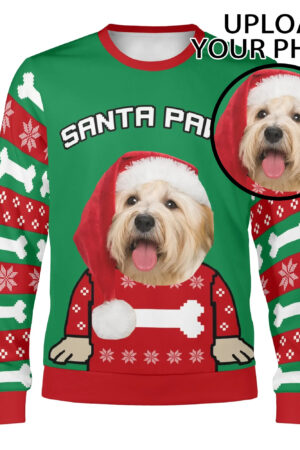 Unisex Custom Winter Christmas Pullover Sweatshirt