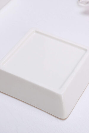 Custom Ceramic Square Dinner Plates Appetizer Plates 1 Pcs ,2 Pcs, 4 Pcs