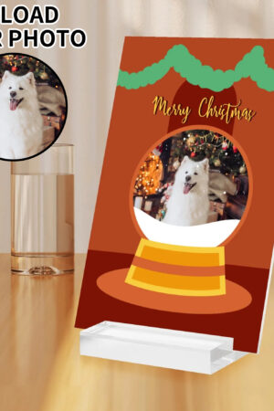 Personalised Name Acrylic Menu Holder Table Signs Stand with Base