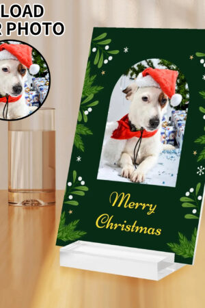 Personalised Name Acrylic Menu Holder Table Signs Stand with Base