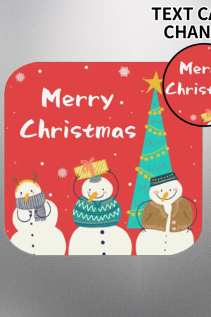 Personalized Magnetic Photos Gifts Fridge Stickers 4 Pcs