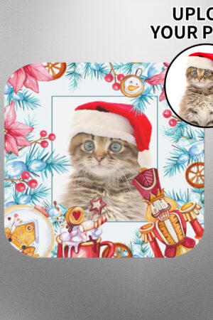 Personalized Magnetic Photos Gifts Fridge Stickers 4 Pcs