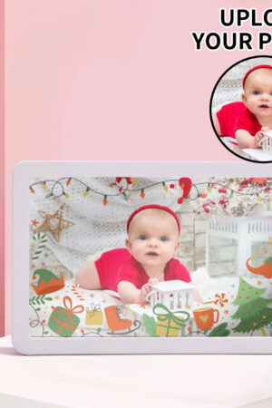 Rectangle LED Mirror Light - Personalized Photo Love Yourself Love Family