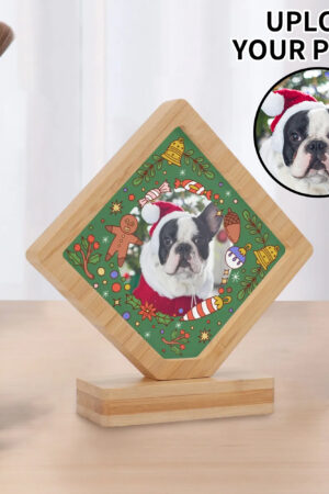 Custom Printed Photo Plaque Photo Frame Gift for Birthday Wedding