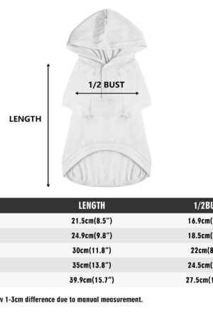 Animal Clothes 4 Legs Outfit Pet Pullover Hoodie