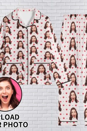 Unisex Long Sleeve Adult Nightwear Pajama Set