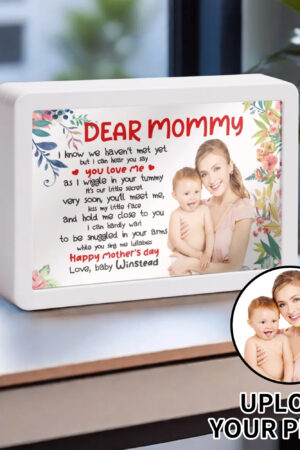 Rectangle LED Mirror Light - Personalized Photo Love Yourself Love Family