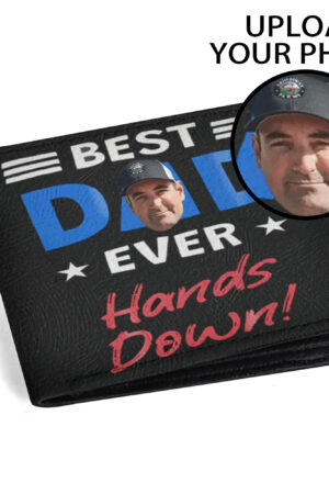 Men's Minimalist PU Leather Wallet Paper Folded Wallet