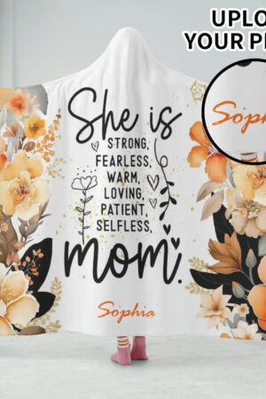 Personalized Wearable Hooded Blanket for Adult for Kids