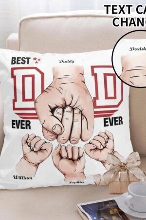 Personalized Peach Velvet Pillow Case Square Cushion Cover