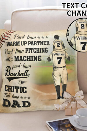 Personalized Peach Velvet Pillow Case Square Cushion Cover