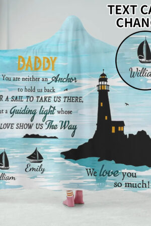 Personalized Wearable Hooded Blanket for Adult for Kids