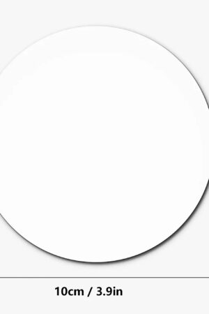 1 Design Round Wood Coaster 4 Pcs