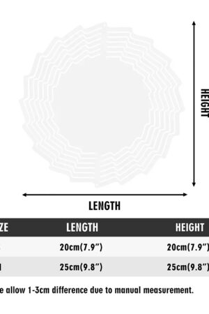 Flower Shape Hanging Wind Spinner for Garden Decor Wedding Party