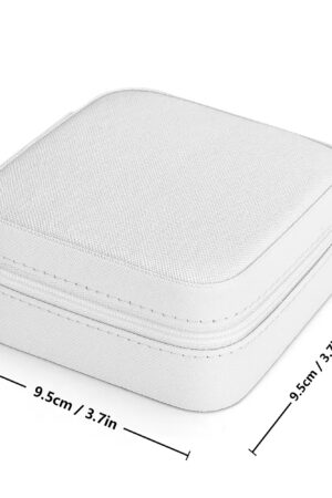 Square Jewelry Box Jewelry Organizer with Mirror for Her