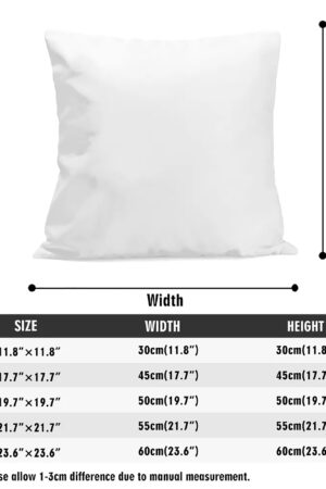 Personalized Peach Velvet Pillow Case Square Cushion Cover