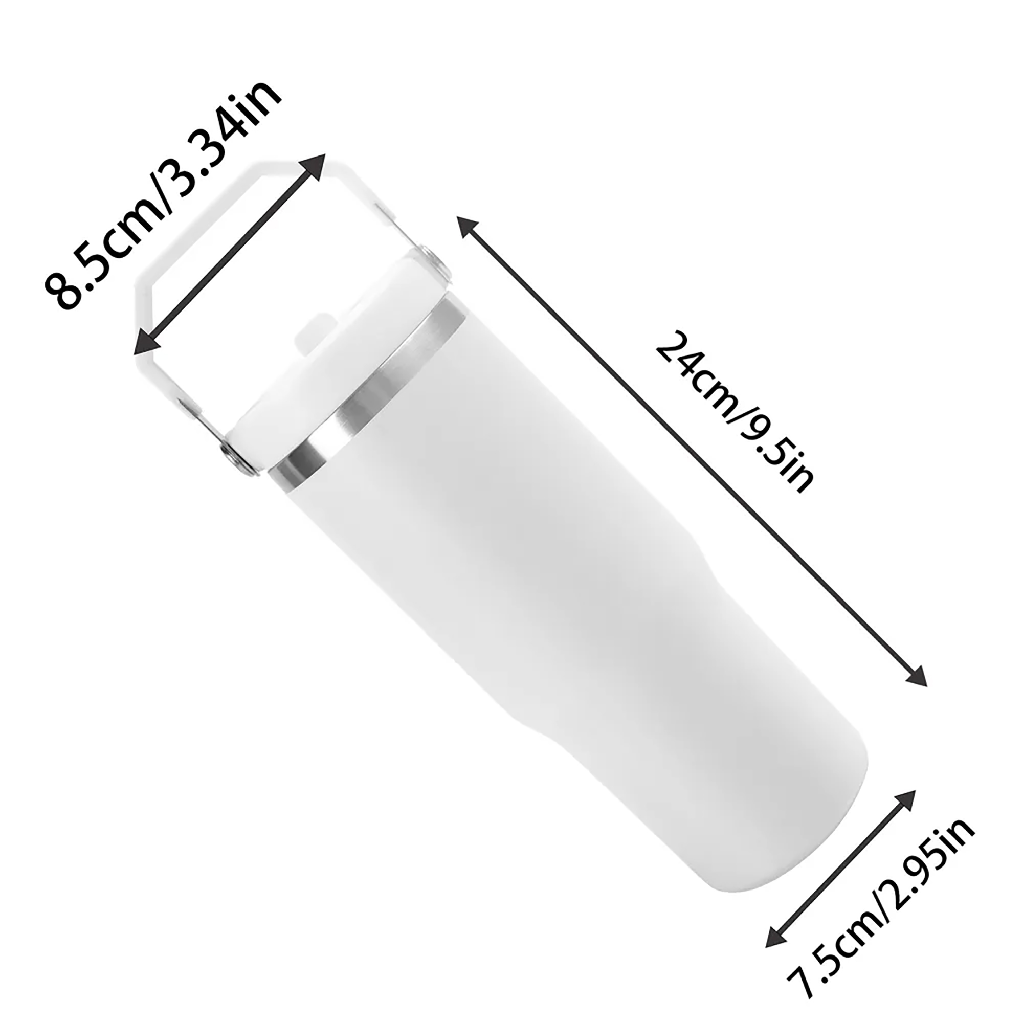 30oz Stainless Steel Tumblers Coffe Cup Suitable for Vehicle Cup Holders - Image 12