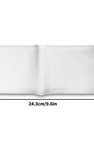 Men's Minimalist Top-Grain Leather Wallet Paper Folded Wallet