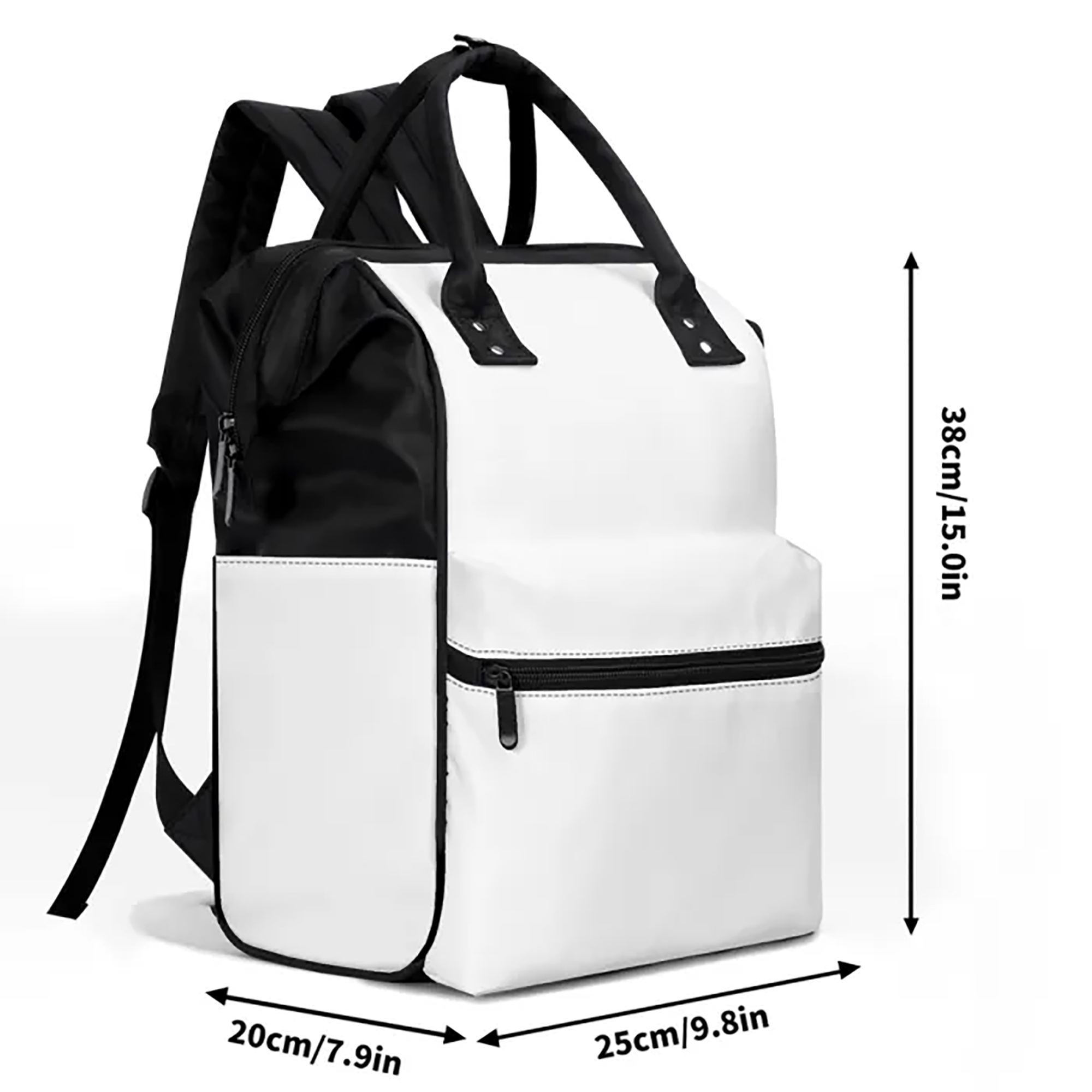 Large Capacity Diaper Bag Mummy Backpack Nursing Duckbilled Backpack - Image 13