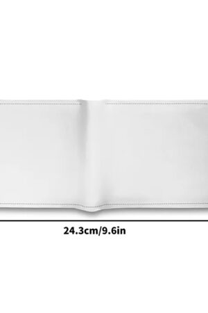 Men's Minimalist PU Leather Wallet Paper Folded Wallet
