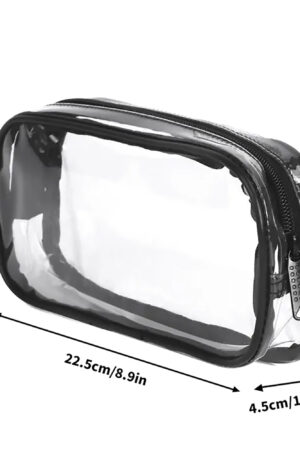 Clear Transparent Custom Pencil Case(Single-Sided Print)