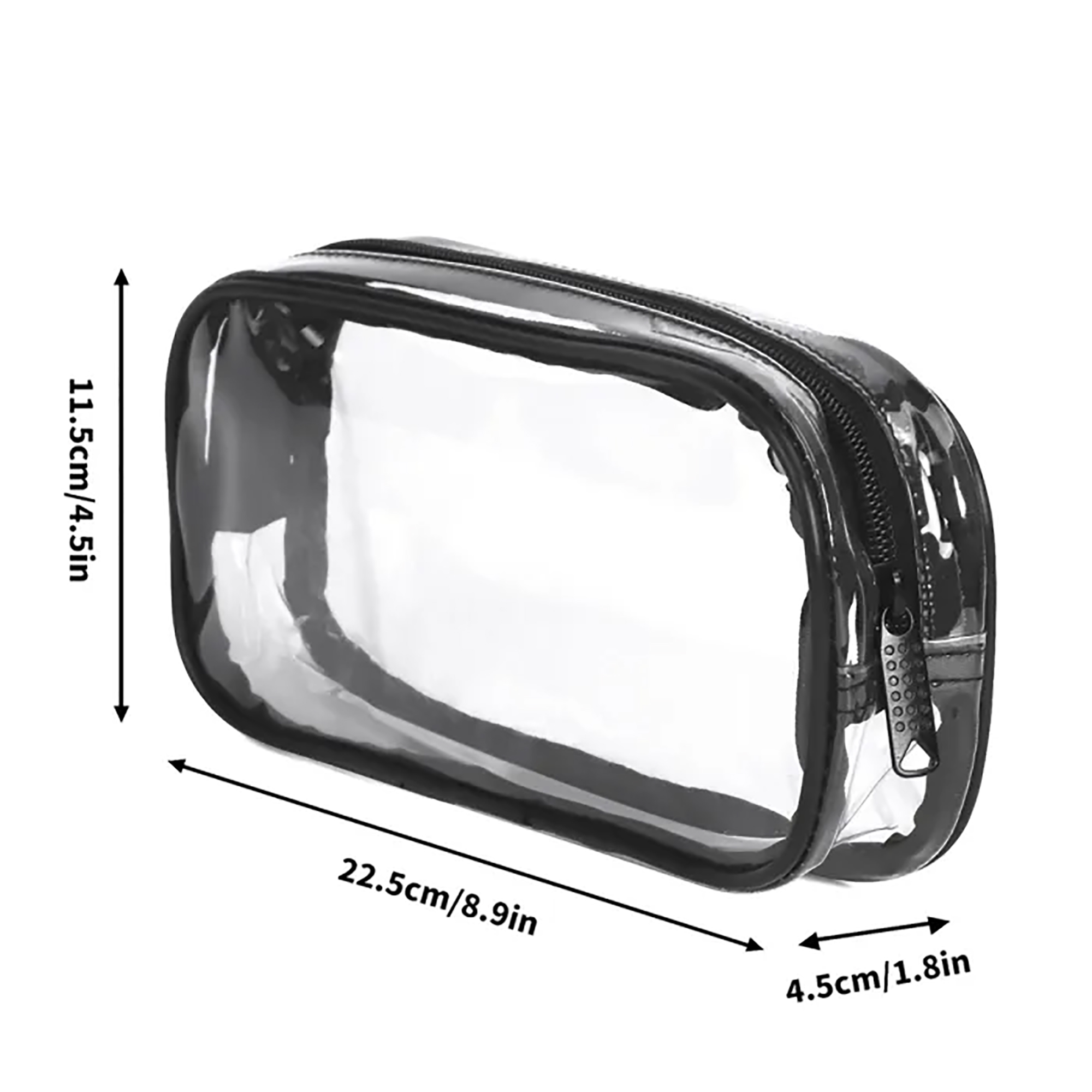 Clear Transparent Custom Pencil Case(Single-Sided Print) - Image 7