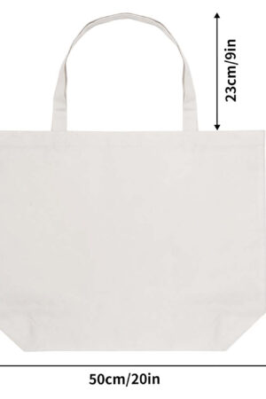 100% Cotton Tote Bag (Single-sided Print)