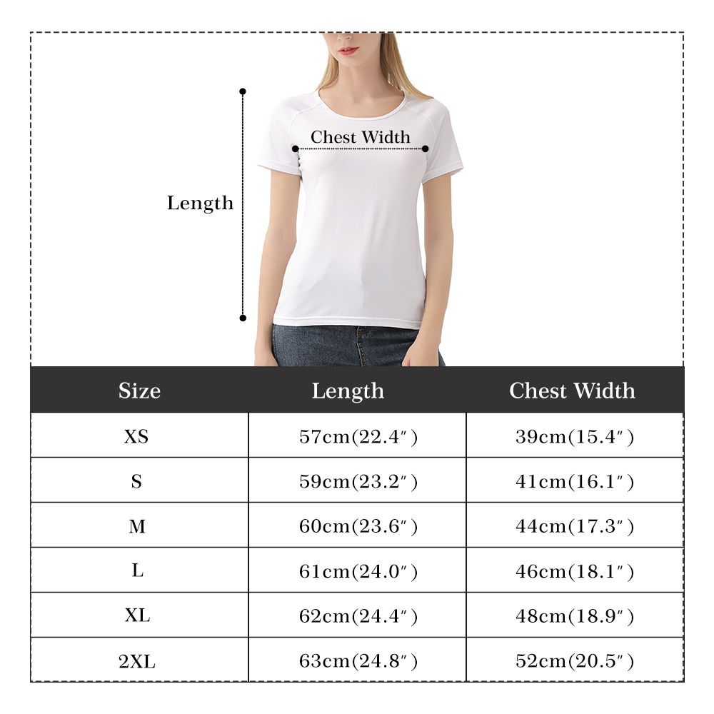 Women's All-Over Print T shirt - Image 11
