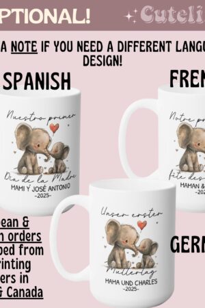 First Mothers Day Gift from Baby, New Mom Gift from Daughter 1st Mothers Day gift from Son First time mom Gift Personalized Mothers Day gift