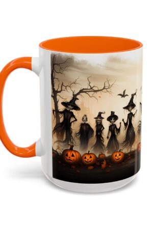 Halloween Scarecrow Mug, Halloween Mug, Spooky Fall Coffee Cup, Creepy Cute Halloween Mug, Halloween Gifts, Autumn Pumpkin Farmhouse