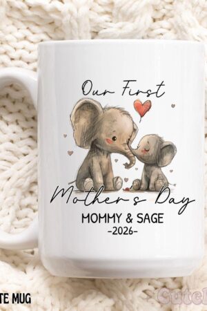 First Mothers Day Gift from Baby, New Mom Gift from Daughter 1st Mothers Day gift from Son First time mom Gift Personalized Mothers Day gift